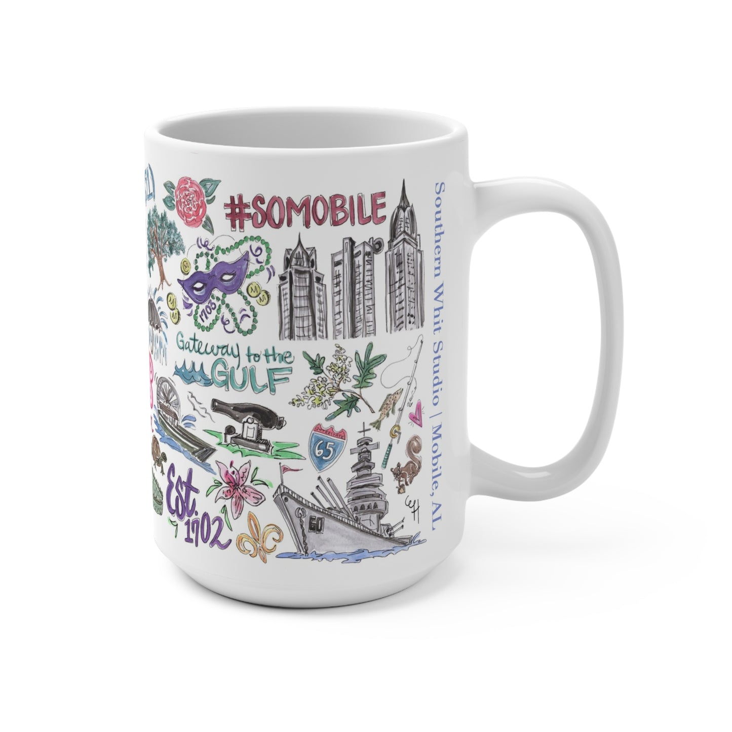 Mobile AL Sketches | Mug 15oz