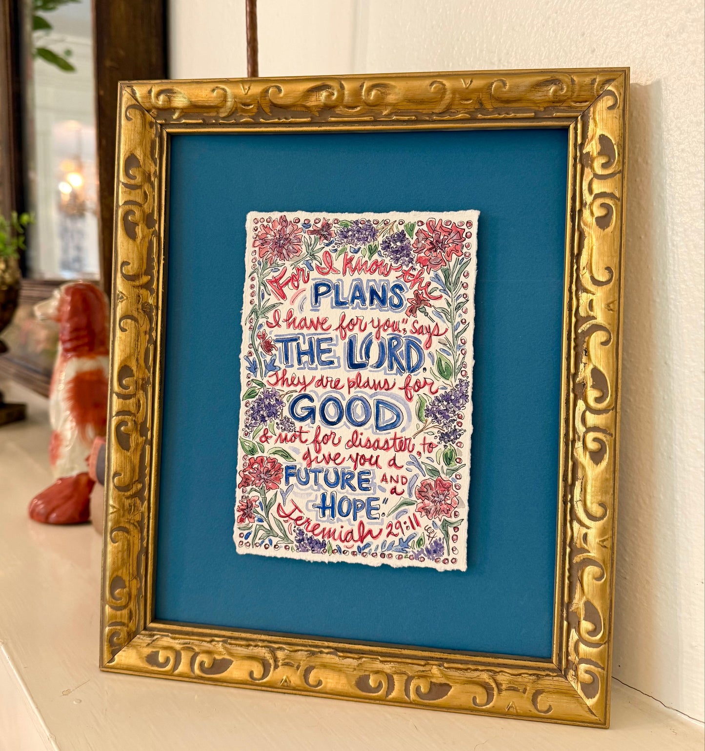 Jeremiah 29:11 | Framed Original