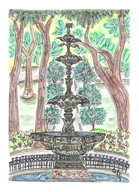 Bienville Square Fountain | Art Print