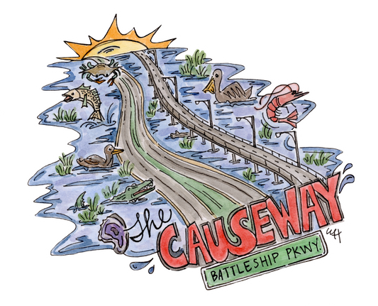 Causeway Christmas | Acrylic Ornament