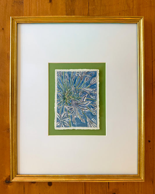 Blue Green Closeup
