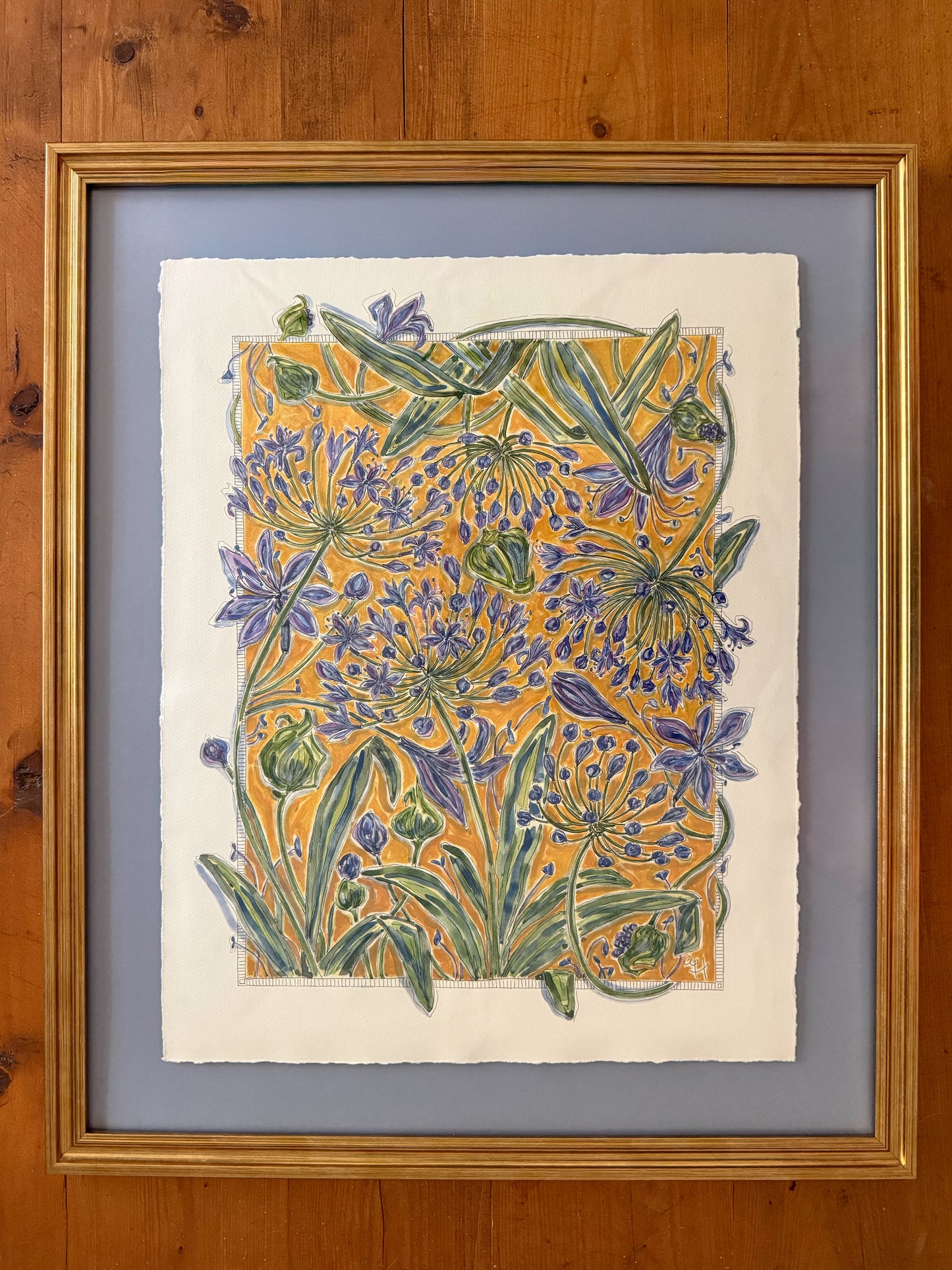 Golden Ochre Girls Tangled