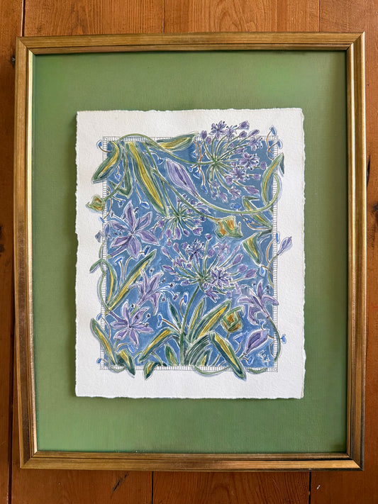 Blue Green Tangled