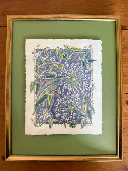 Lavender Green Tangled