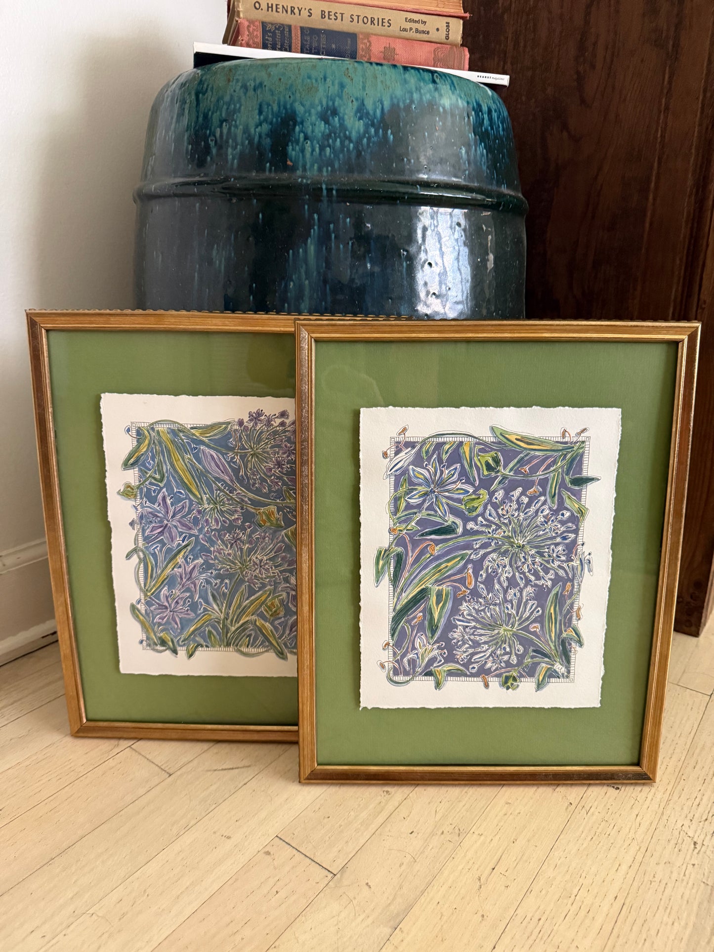 Lavender Green Tangled