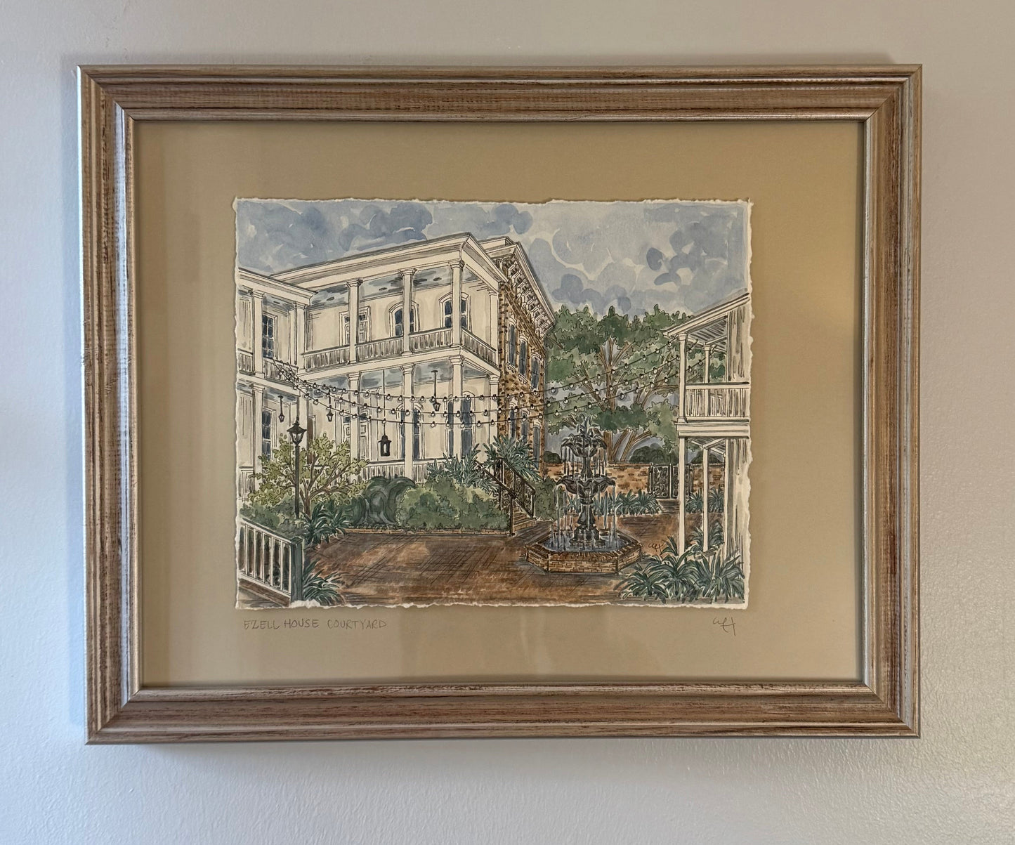 Ezell House | Courtyard View