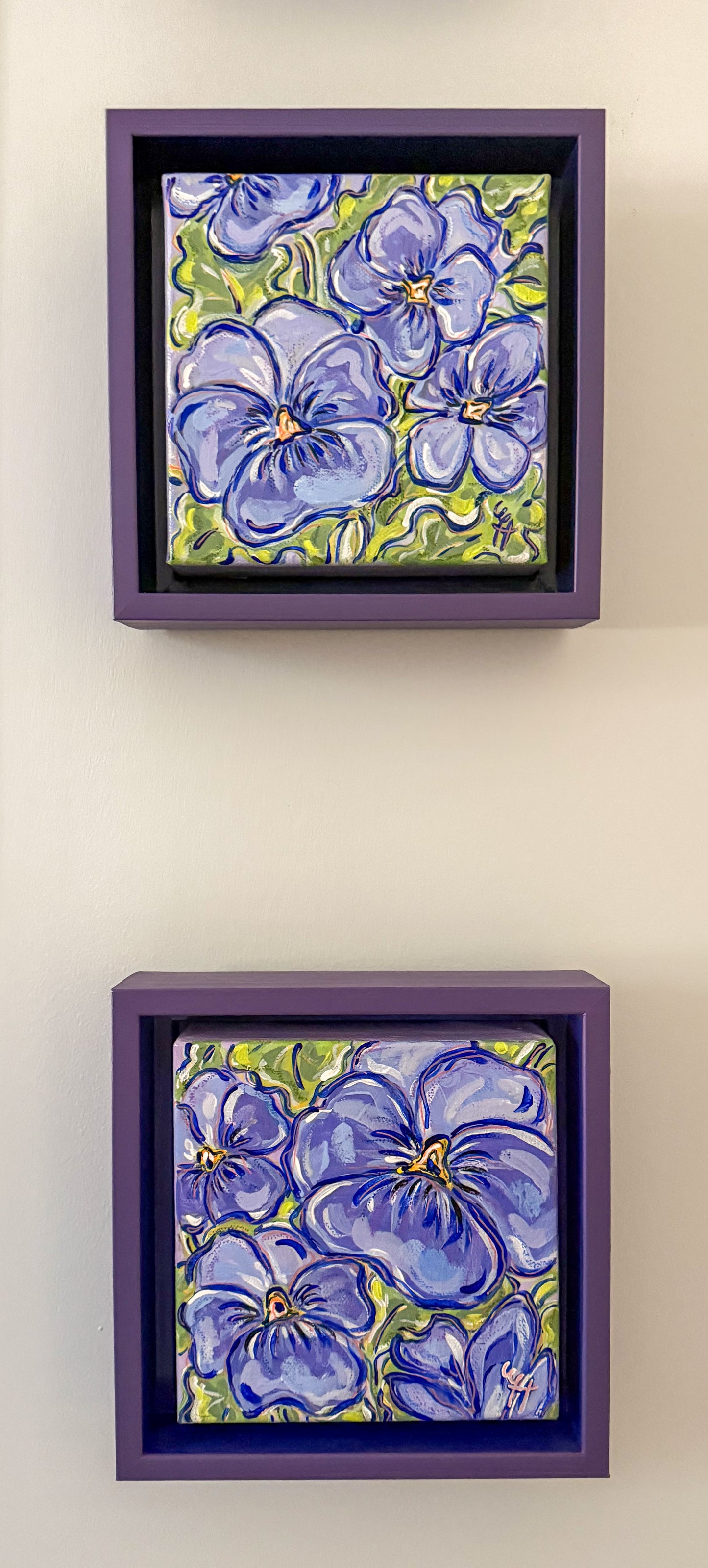 Pansies I