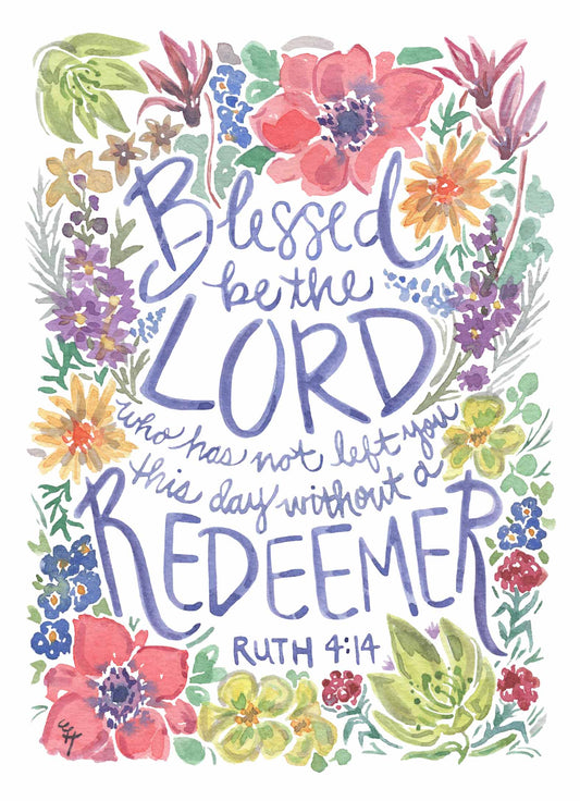 Ruth 4:14 | Art Print