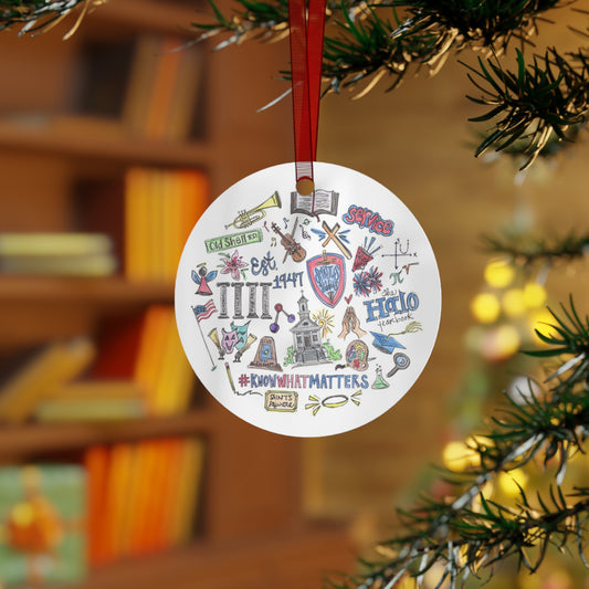 Have a Saintly Christmas | St. Paul's Christmas Ornament (Available in the Campus Store)